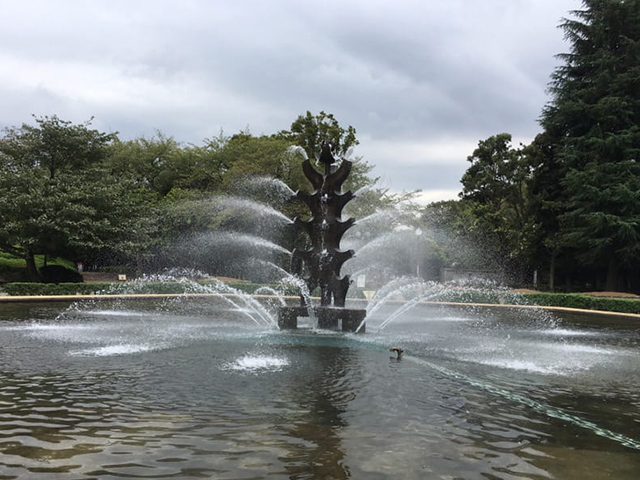 世田谷公園の噴水
